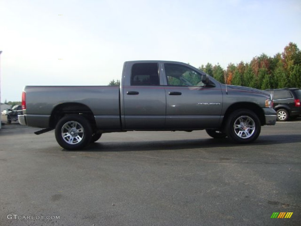 2005 Ram 1500 SLT Quad Cab - Mineral Gray Metallic / Dark Slate Gray photo #6