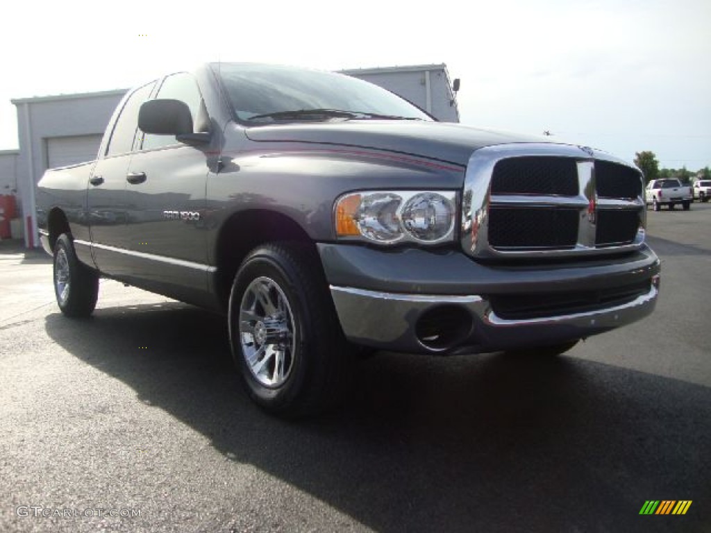 2005 Ram 1500 SLT Quad Cab - Mineral Gray Metallic / Dark Slate Gray photo #7