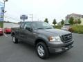 2005 Dark Shadow Grey Metallic Ford F150 STX SuperCab 4x4  photo #1