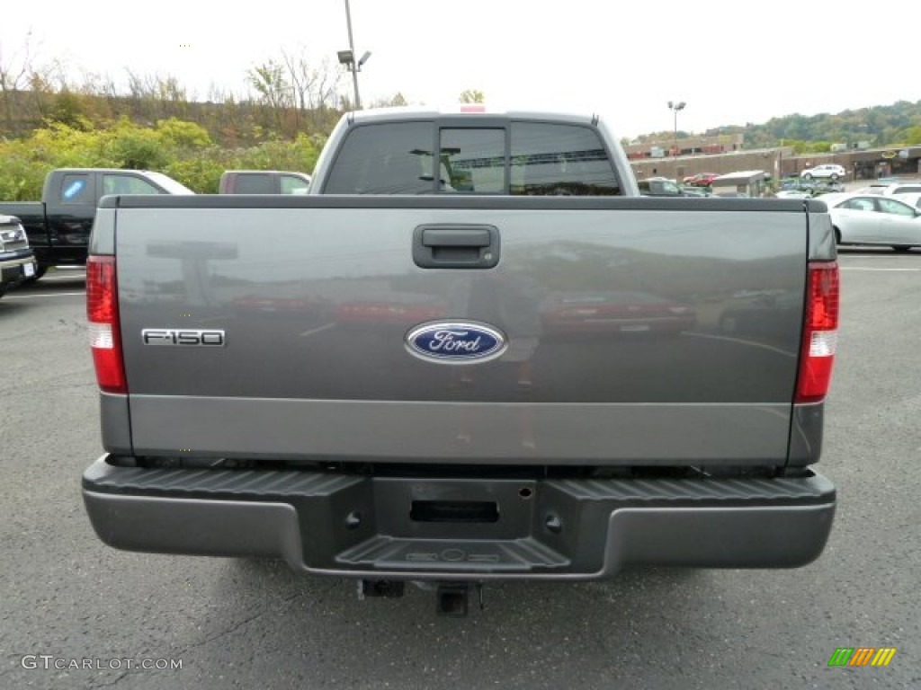 2005 F150 STX SuperCab 4x4 - Dark Shadow Grey Metallic / Medium Flint Grey photo #3