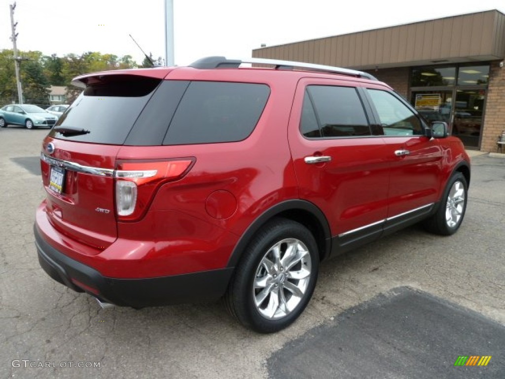 Red Candy Metallic 2012 Ford Explorer Limited 4WD Exterior Photo #55146092