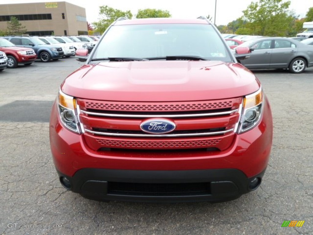 Red Candy Metallic 2012 Ford Explorer Limited 4WD Exterior Photo #55146131