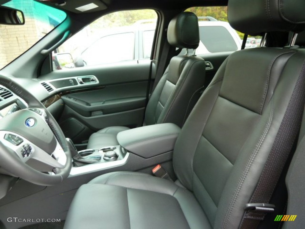Charcoal Black Interior 2012 Ford Explorer Limited 4WD Photo #55146149