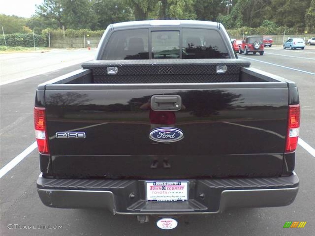 2004 F150 FX4 SuperCrew 4x4 - Black / Black photo #4