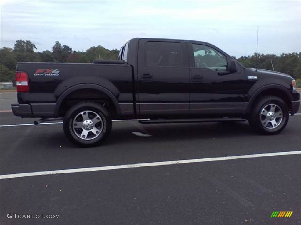 2004 F150 FX4 SuperCrew 4x4 - Black / Black photo #17