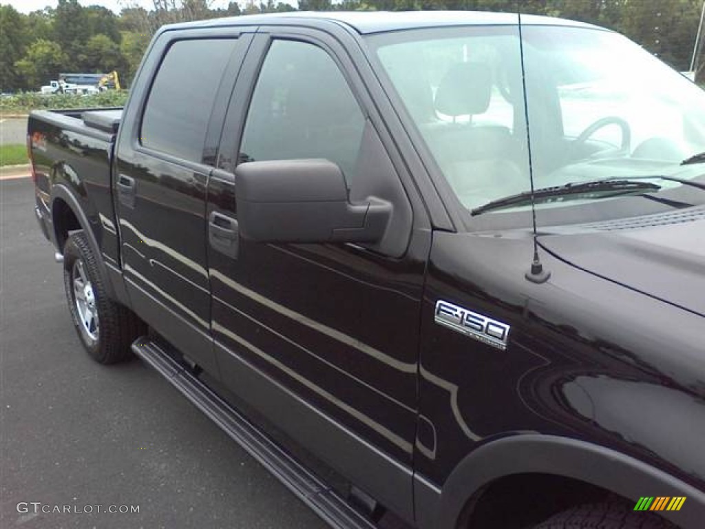 2004 F150 FX4 SuperCrew 4x4 - Black / Black photo #20