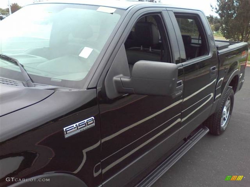2004 F150 FX4 SuperCrew 4x4 - Black / Black photo #21