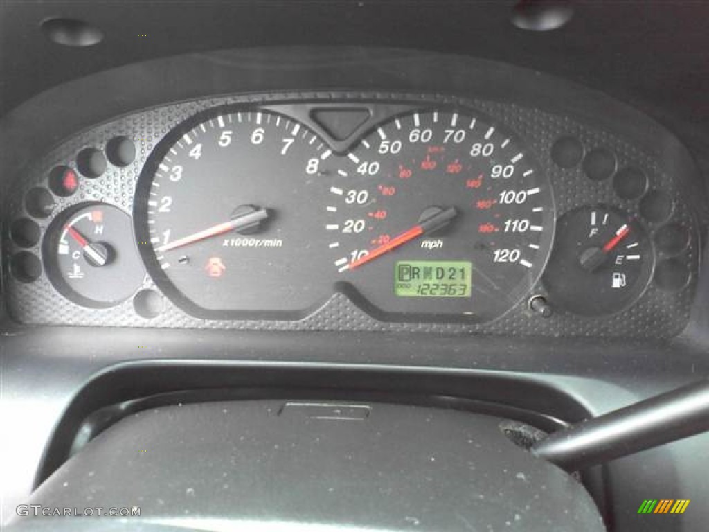 2002 Mazda Tribute ES V6 4WD Gauges Photo #55147388