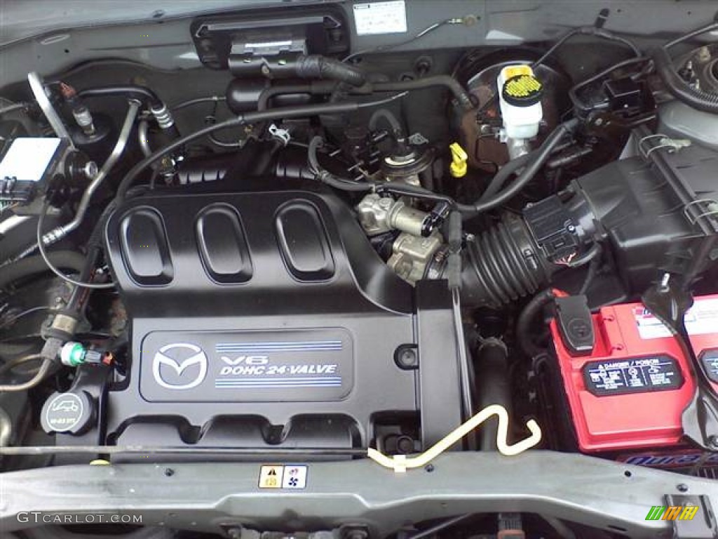 2002 Mazda Tribute ES V6 4WD Engine Photos
