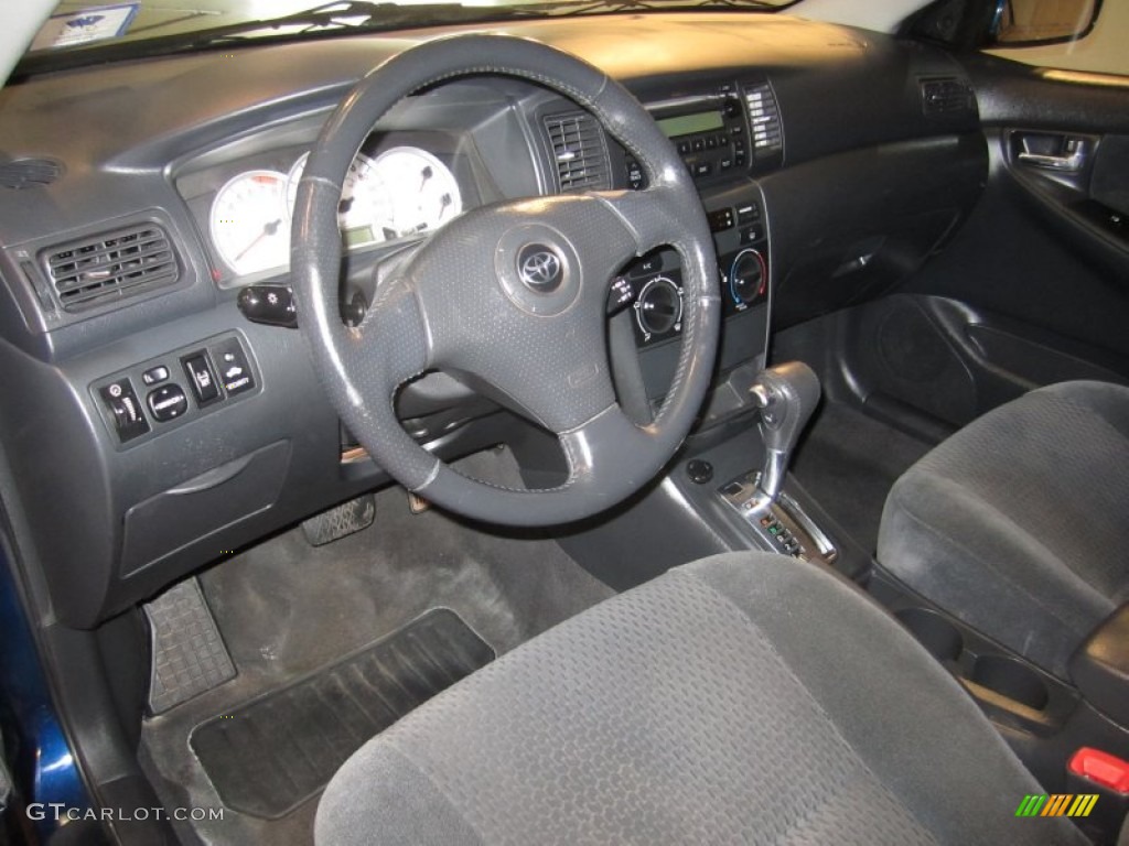 2006 Corolla S - Indigo Ink Pearl / Dark Charcoal photo #12