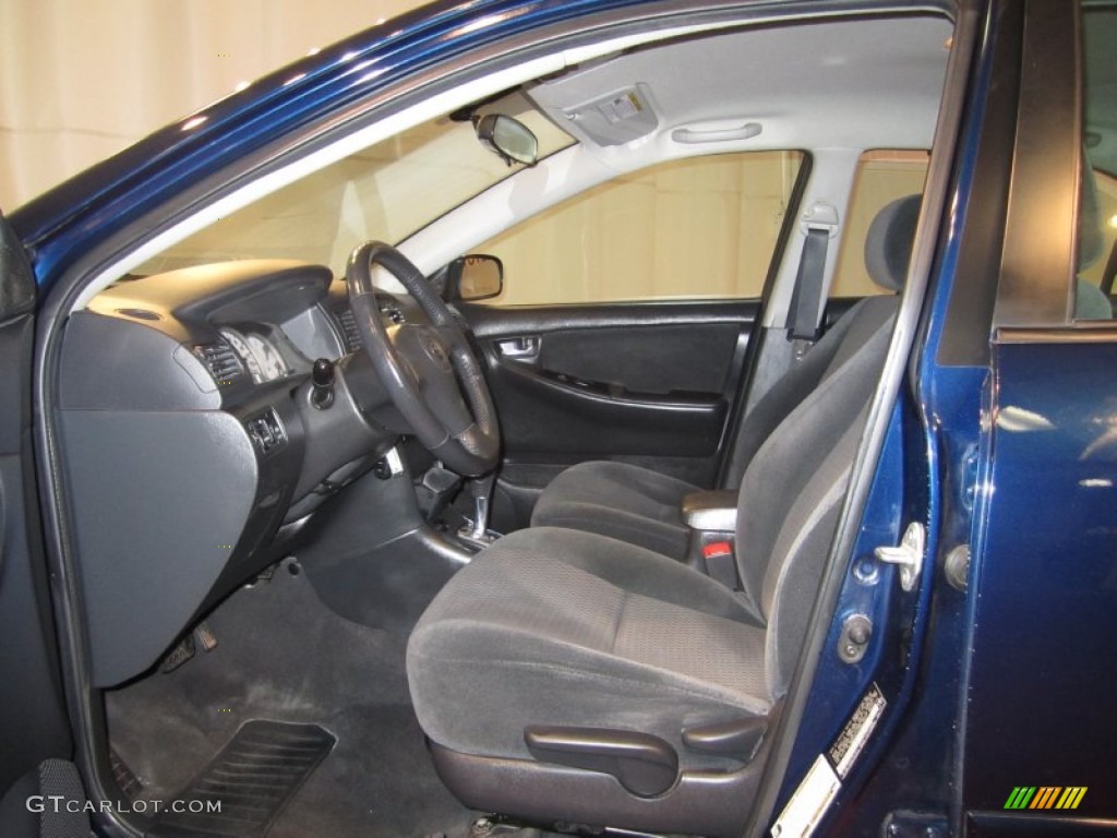 2006 Corolla S - Indigo Ink Pearl / Dark Charcoal photo #13