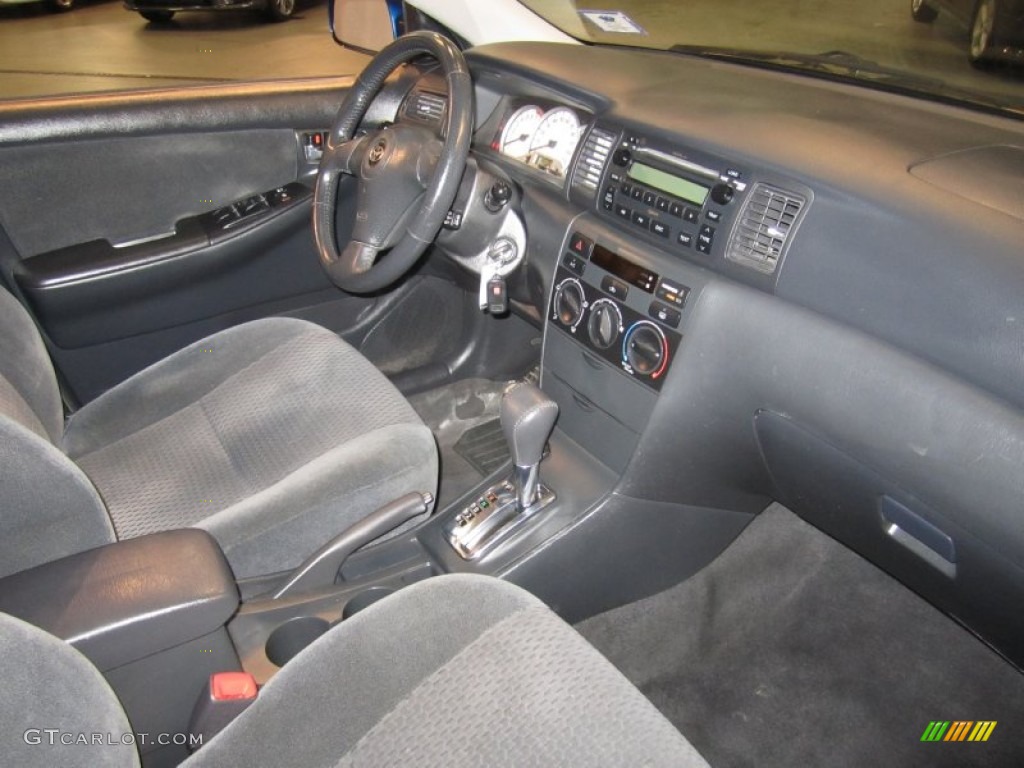 2006 Corolla S - Indigo Ink Pearl / Dark Charcoal photo #24