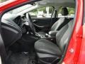Charcoal Black Leather Interior Photo for 2012 Ford Focus #55148624