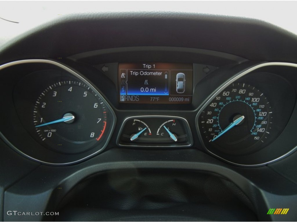 2012 Ford Focus SEL Sedan Gauges Photo #55148885