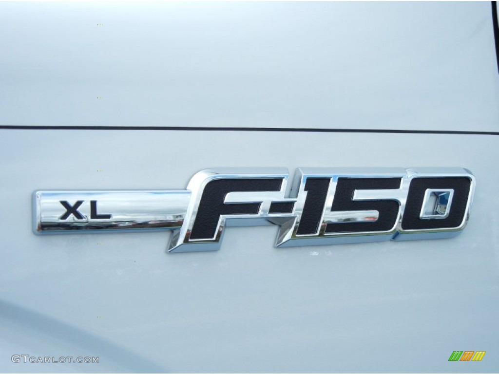 2011 F150 XL SuperCab - Oxford White / Steel Gray photo #4