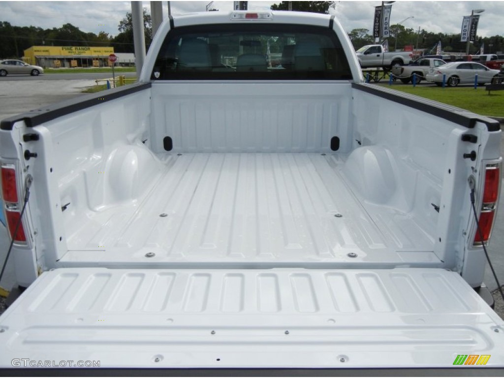 2011 F150 XL SuperCab - Oxford White / Steel Gray photo #10