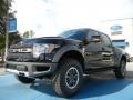 Front 3/4 View of 2011 F150 SVT Raptor SuperCrew 4x4