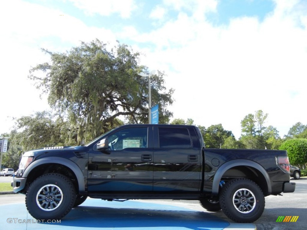 Ebony Black 2011 Ford F150 SVT Raptor SuperCrew 4x4 Exterior Photo #55149260