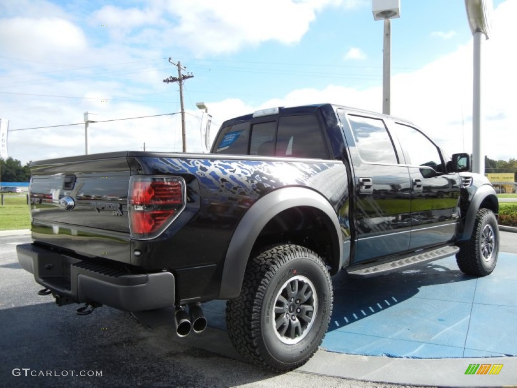 Ebony Black 2011 Ford F150 SVT Raptor SuperCrew 4x4 Exterior Photo #55149269