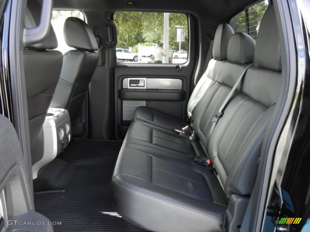 Raptor Black Interior 2011 Ford F150 SVT Raptor SuperCrew 4x4 Photo #55149323