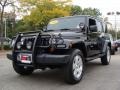 Black - Wrangler Unlimited Sahara 4x4 Photo No. 4