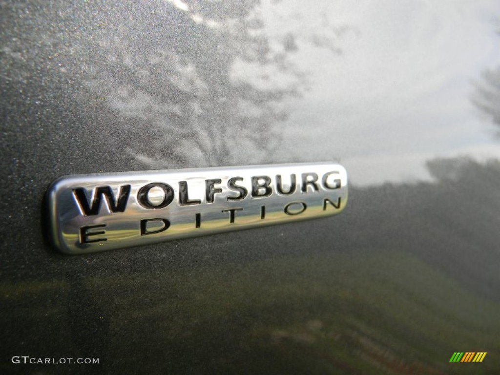 2009 Jetta Wolfsburg Edition Sedan - Platinum Gray Metallic / Anthracite photo #6