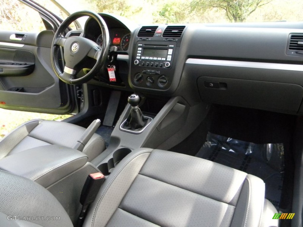 Anthracite Interior 2009 Volkswagen Jetta Wolfsburg Edition Sedan Photo #55149812