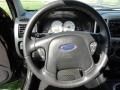 2005 Ford Escape Ebony Black Interior Steering Wheel Photo