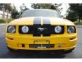 2005 Screaming Yellow Ford Mustang GT Premium Coupe  photo #2