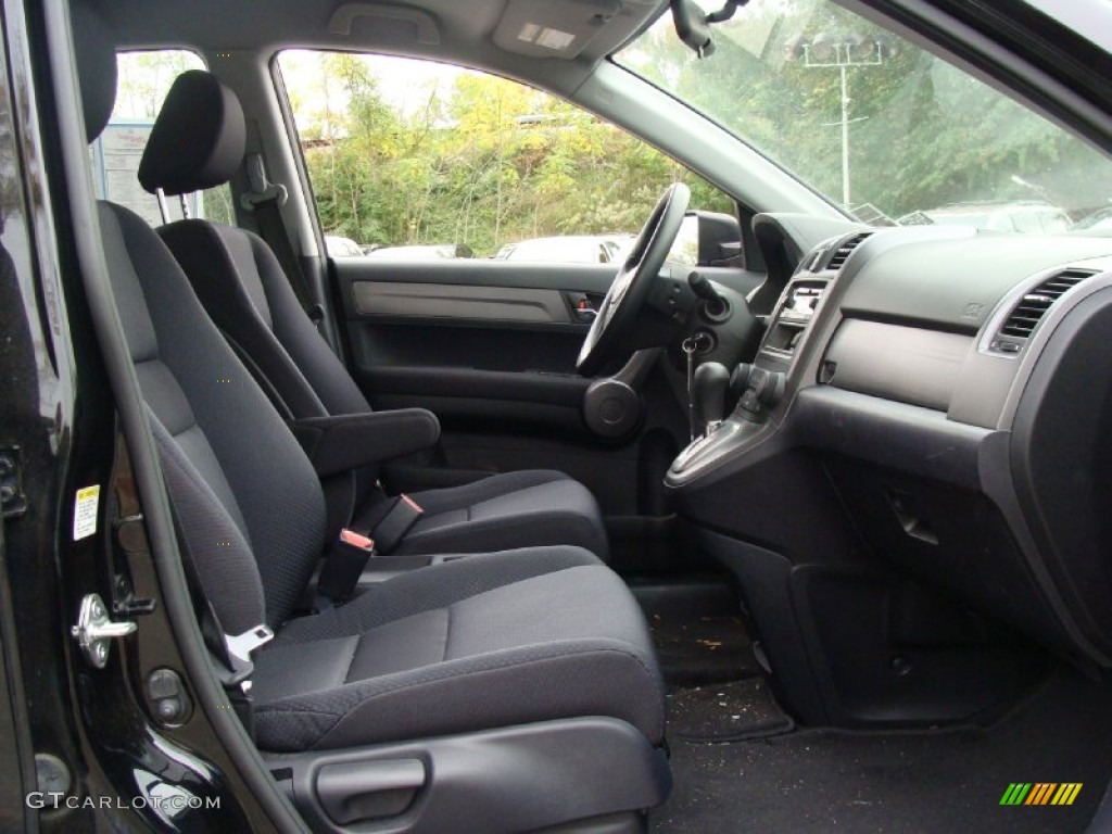2008 CR-V LX 4WD - Nighthawk Black Pearl / Black photo #14