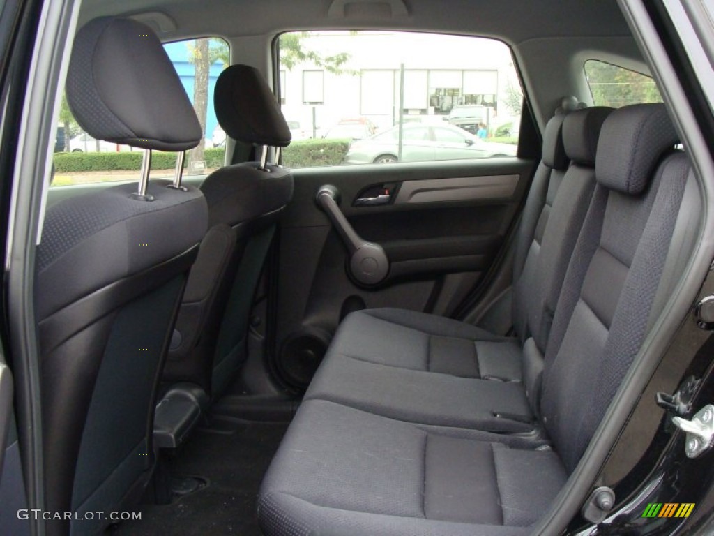 2008 CR-V LX 4WD - Nighthawk Black Pearl / Black photo #17