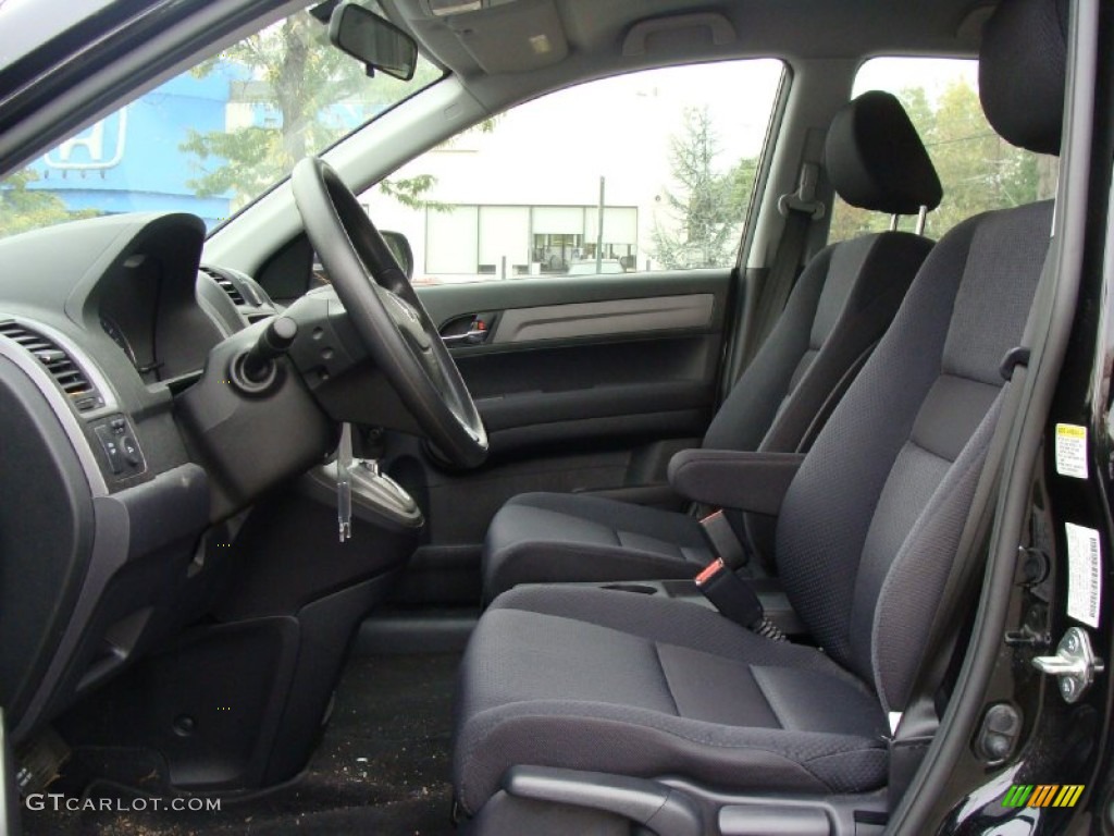 2008 CR-V LX 4WD - Nighthawk Black Pearl / Black photo #18