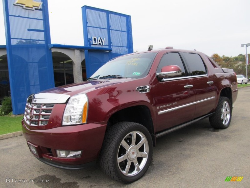 2008 Escalade EXT AWD - Sonoma Red / Ebony photo #1