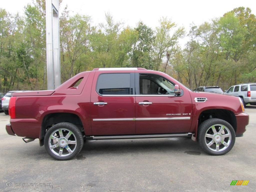 2008 Escalade EXT AWD - Sonoma Red / Ebony photo #4