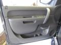 Ebony 2011 Chevrolet Silverado 1500 LT Regular Cab 4x4 Door Panel
