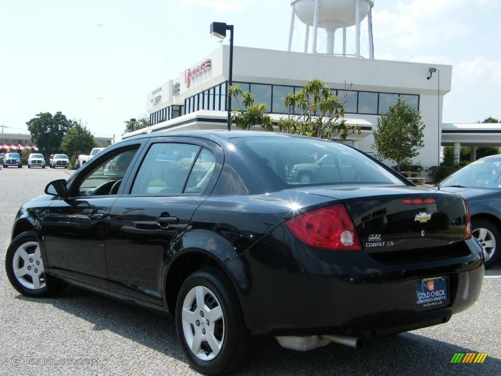2006 Cobalt LS Sedan - Black / Gray photo #18