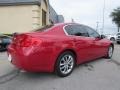 2008 Garnet Ember Red Infiniti G 35 Journey Sedan  photo #3