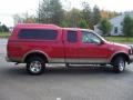 2002 Bright Red Ford F150 XLT SuperCab 4x4  photo #4