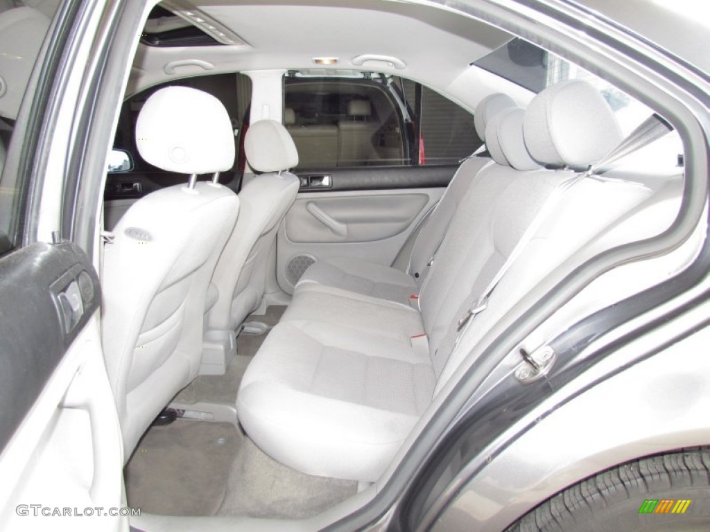 2004 Jetta GLS Sedan - Platinum Grey Metallic / Grey photo #11