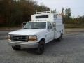  1996 F350 XL Regular Cab Commercial Utility Oxford White