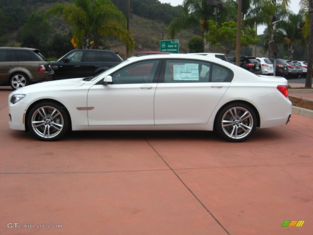 Alpine White 2012 BMW 7 Series 750Li Sedan Exterior Photo #55154138