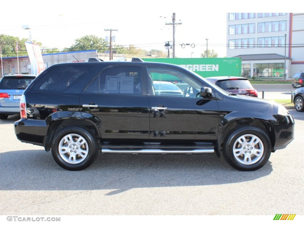 2004 MDX Touring - Nighthawk Black Pearl / Natural Brown photo #2