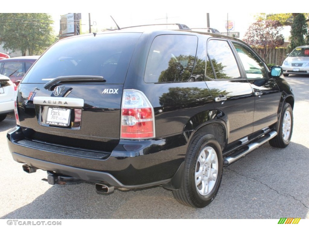 2004 MDX Touring - Nighthawk Black Pearl / Natural Brown photo #3