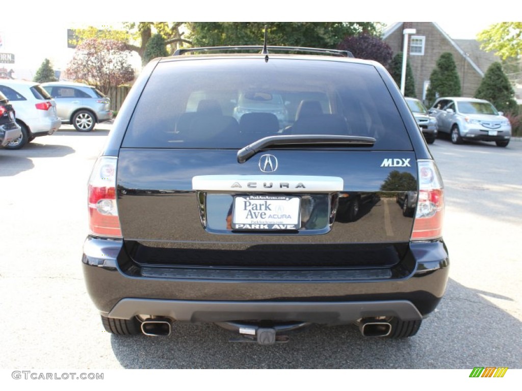 2004 MDX Touring - Nighthawk Black Pearl / Natural Brown photo #4