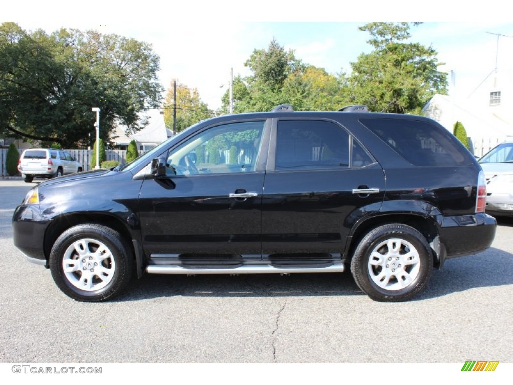 Nighthawk Black Pearl 2004 Acura MDX Touring Exterior Photo #55154306