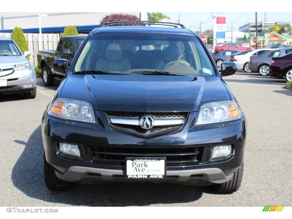 2004 MDX Touring - Nighthawk Black Pearl / Natural Brown photo #8