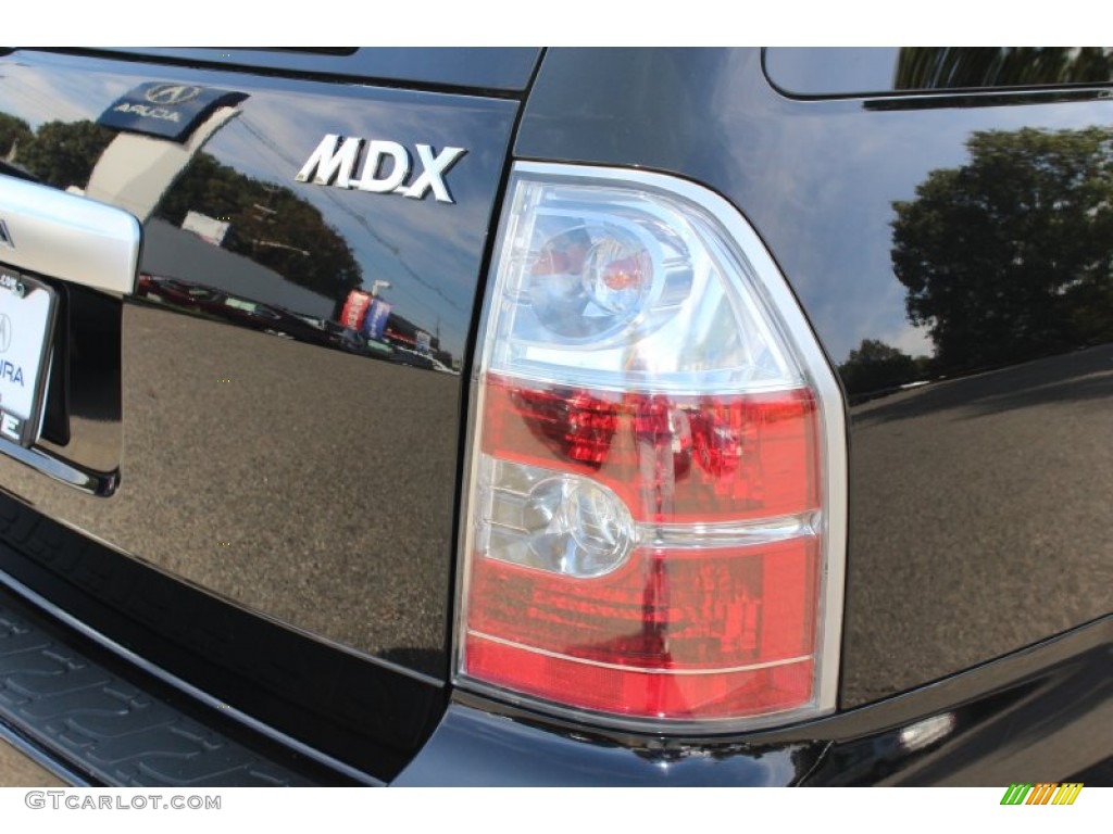 2004 MDX Touring - Nighthawk Black Pearl / Natural Brown photo #22