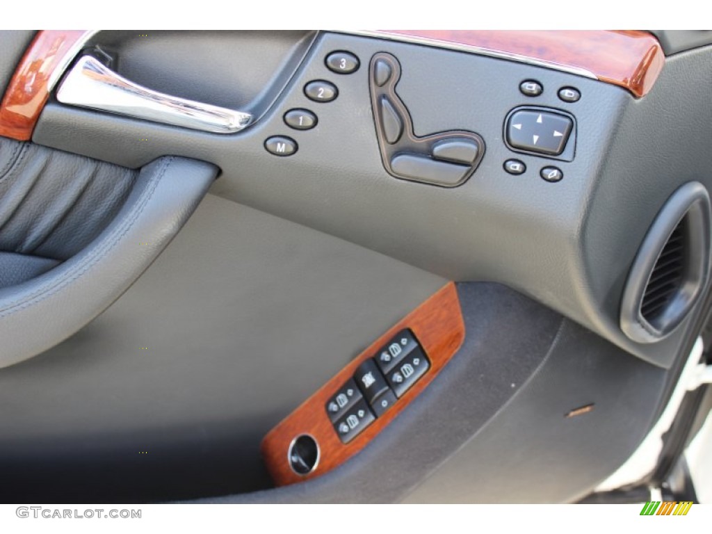 2006 Mercedes-Benz S 350 Sedan Charcoal Door Panel Photo #55154642