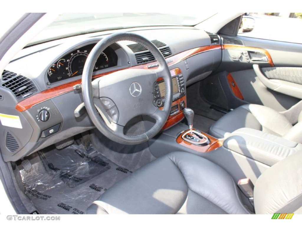 Charcoal Interior 2006 Mercedes-Benz S 350 Sedan Photo #55154660