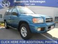 2003 Crystal Blue Metallic Nissan Pathfinder SE 4x4  photo #1